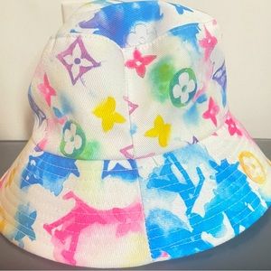 LV Hat multi color